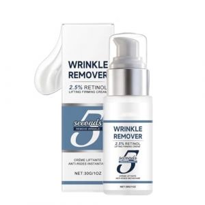 Creme Liftante Anti Rides Instantan&eacute; 5 Secondes,Wrinkle Power,Creme Visage Anti Rides Femme Homme,Instant Wrinkle Remover,Combleur Rid&eacute;s Immediat,2.5% Retinol Instant Firmly (1pc, 30g) (BaiYuZ, neuf)