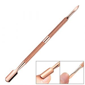 Nettoyeur de cuticules et &eacute;plucheur triangulaire et grattoir pour enlever le vernis &agrave; ongles gel, outil de retrait personnel de voiture (1fennan, neuf)