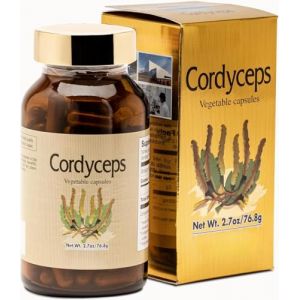 Cordyceps Mushroom - Premium Cordyceps Militaris and Sinensis Extract for Optimal Health Benefits,Non-GMO,Vegan (jiaochengshangmao, neuf)
