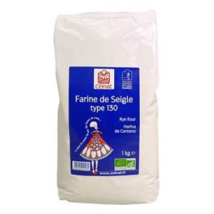 Celnat Farine de seigle bio type 130 1 KG (ETIKBIO, neuf)
