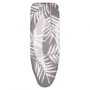 Cofan Housse pour Table &agrave; Repasser | Taille Universelle | Mat&eacute;riau : 100% Coton | Rembourr&eacute;e avec 3 Couches : Mousse, Molleton et Coton | Housse Grise avec des Branches Blanches | 135 x 53 cm (Cofan, neuf)