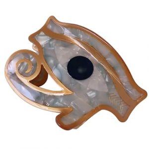 Pince à cheveux en acétate avec aspect égyptien antidérapant pour femme événement culturel (hanjinjiancai, neuf)