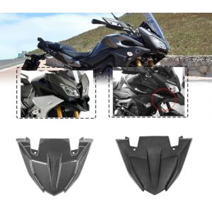 Lorababer Tracer Couvercle d'extension de C&ocirc;ne de Bec de Garde-Boue de Roue Avant pour Y-amaha MT09 MT 09 Tracer 900 Tracer 900 GT FJ09 2018 2019 2020 2021 Accessoires (Fibre de Carbone) (LJBBUSROLL, neuf)
