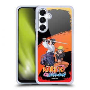 Head Case Designs sous Licence Officielle Naruto Shippuden Naruto et Sasuke Art Cl&eacute; Coque en Gel [Protection de Qualit&eacute; Militaire] Compatible avec Samsung Galaxy A16 5G Et Compatible avec MagSafe (eCell, neuf)