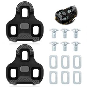 Lot d'accessoires de v&eacute;lo compatibles avec les p&eacute;dales Look Keo Bike &agrave; 3 trous Grip Blade 2 Max Carbon Classic Cleats, chaussures de v&eacute;lo, planches, p&eacute;dales de VTT 4,5 &deg;, antid&eacute;rapantes (tuoheyedianzi, neuf)