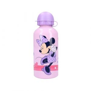 My sweety pop - Gourde pour enfant Minnie Mouse - Aluminium - Pour enfant - Crèche - Maternelle - Ecole - Vacances - Repas - 19 cm – 500 ml - Hydratation - Idée Cadeau (Mon jouet préféré, neuf)