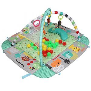 Tapis de Jeux Enfant, Tapis de jeu pour Bébé Enfant Tapis d'Éveil et de jeux pour Bébé Tapis en mousse Tapis de Jeux Bebe pour Nouveau, Tapis d’éveil Piano pour Naissance (97,5 * 54 * 109 cm - bleu) (Hechheu, neuf)