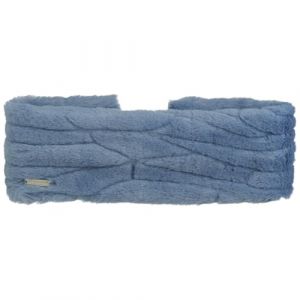 Seeberger Bandeau en fausse fourrure pour femme Bleu Taille unique (Chapeaushop, neuf)