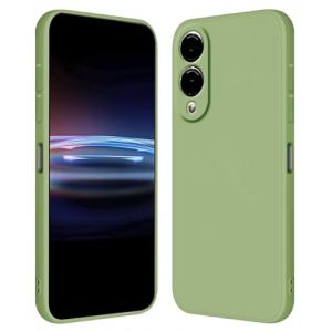 RankOne Coque pour Samsung Galaxy S25 Edge (6.7" inches) &Eacute;tui en Silicone TPU Souple - Vert Matcha (Rankone, neuf)