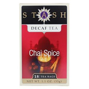 Stash Tea Chai Spice Blend Decaf Tea (18 Ct) (World Nutri, neuf)