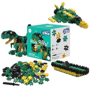 Nano Clics Creative Builders 125, Jouet de Construction pour Les Enfants à partir de 8 Ans, Jouet éducatif créatif dans Un Ensemble de 125 pièces, Blocs de Construction, Jouets durables (ClicsToys, neuf)