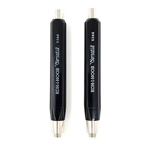 Koh-I-Noor 5344 Lot de 2 porte-mines I 5,6 mm de diam&egrave;tre I Porte-mine I Pour esquisser, planifier, dessiner I Stylo artisanal (Foxberry Store, neuf)