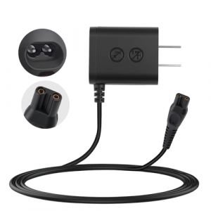8V HQ850 Chargeur Rasoir Adaptateur Compatible avec Philips One-Blade QP2530 QP2630 QP2530/30 QP2630/30, Câble Alimentation de Rasoir Électrique Cable Chargeur Norelco Tondeuse (ShiHuoXin, neuf)