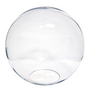 EXTRUMOL - Diffuseur Sphérique - Remplacement Globe - Éclairage Public - Luminaire Extérieur - Polycarbonate Incolore - Dimensions : Ø 45 cm - Bouche : 17 cm (EXTRUMOL, neuf)