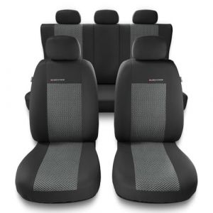 Mossa Housses de si&egrave;ge adapt&eacute;es pour Fiat Panda II, III (2003- ) - Housse Siege Voiture universelles - Couverture Siege - Une-2 (eMOSSA, neuf)