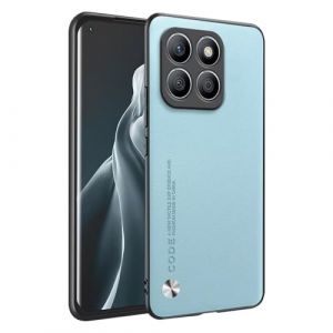 HAFFAN Housse Coque de Protection Con&ccedil;ue pour Honor 200 Smart/Honor X7C (6.8"), Style Simili Cuir - Bleu Clair (haffan, neuf)