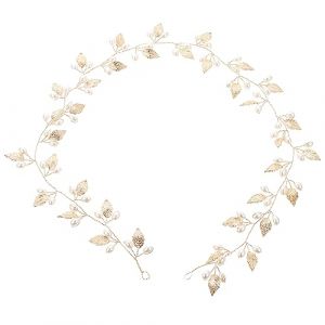 VALICLUD Vigne De Cheveux De Mari&eacute;e De Vigne Bijoux De Cheveux Pour Mariage L&eacute;ger Pour Coiffure De Mari&eacute;e (SHUI LIAO, neuf)