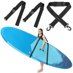 FainFun Sangle pour Planche de Surf, Sangle de Transport Réglable pour Planches de Surf, Paddle, Longboards, Stand up Paddle (JUNQIAN, neuf)