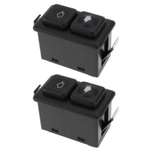 EMSea 2 Pi&egrave;ces Interrupteur de L&egrave;ve-vitre &eacute;lectrique 5 Broches 61311381205 Compatible avec BMW E23 E28 E30 (EMC_Store, neuf)