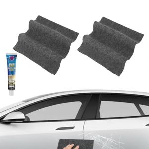 Fixapro Chiffons Nano Anti-Rayures pour Voiture, Fixapro Chiffon Anti Rayure pour Voiture Carrosserie, Nano Sparkle Cloth Efface Rayure Voitures, Efface Rayure Profonde Voitures (2) (xiaxiappa99, neuf)