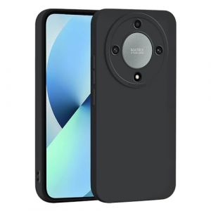 TAUYN Coque pour Honor Magic5 Lite/Magic 5 Lite, Haute Qualité Doux Silicone Protection Étui, Mince Anti-Choc Anti-Chute Durable Housse, Noir (Kuaigu, neuf)