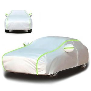 XMYAN Bache Voiture Exterieur pour ?????????? ???? 5, Housse De Protection Imperm&eacute;able Anti-UV Respirante R&eacute;sistant &Agrave; La Poussi&egrave;re(Silver,pour ?????????? ???? 5) (XMYAN-FR, neuf)