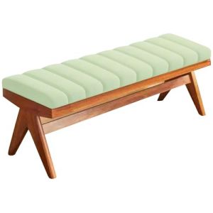Coussin de Banc sur Mesure Exterieur Interieur Dehoussable Coussin de Banquette 120x40 100 x 35 80x40 150x40 pour Salon ou Balan&ccedil;oire de Jardin, Balcon, Terrasse et Palette(Vert clair,90x40cm x5cm Thi (JANNE TORRY, neuf)