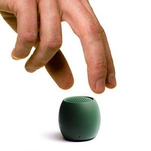 Boompods Zero Mini Haut-Parleur Bluetooth - Enceinte Portable sans Fil, étanche IPX6, 5 h d'autonomie, Haut Parleur Compact avec Micro et Fonction Selfie, pour Douche et Voyage, Noir (Boompods DE, neuf)