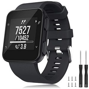 TOPsic Bracelet Forerunner 35, Silicone Montre Bande de Replacement avec vises et Un Tournevis pour Forerunner 35 Smartwatch (TOPsic, neuf)
