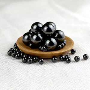 Billes en céramique de nitrure de silicium G5 Si3N4 billes de roulement Dia 0.8/1/1.2/1.5/1.588/2/2.381/2.5/2.778/3/3.175/3.5/3.969/4/4.5-25.4mm-1.2mm - 50pcs (shangscozsw, neuf)