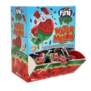 FINI -POP WATER MELON -100 PCS (Bazar apetitprix, neuf)