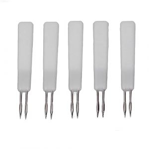 Haofy 50Pcs Poulet Volaille Double Aiguille, Thorn Pox Aiguille Poussin Fowl Pox Aiguilles Poulet Vaccination Aiguille Volaille &Eacute;levage &Eacute;quipement (Herexty, neuf)