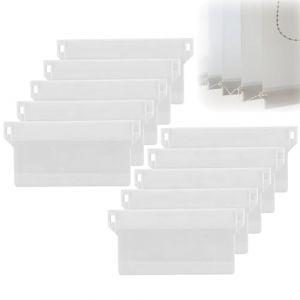 Lot de 10 plaques de lestage pour store &agrave; lamelles - Pi&egrave;ce de rechange - Accessoires pour store vertical et rideau de porte (HengShuiPingPaiShangMaoYouXianGongSi, neuf)