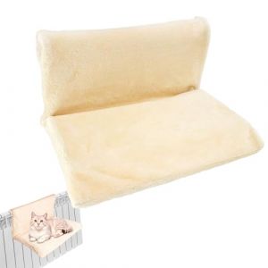 Hamac radiateur pour Chat lit Suspendu Chaud et Confortable pour Chat avec lit de fen&ecirc;tre &agrave; Cadre en m&eacute;tal hamac Lavable et d&eacute;tachable pour Fournitures de Couchage Amoureux des Animaux Compagnie (luoheyuanmaoshangmaoyouxiangongsi, neuf)