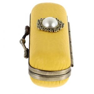 ARTSEWPLY Bo&icirc;te de Rangement pour L&egrave;vres R&eacute;tro avec Miroir &Eacute;tui Compact et L&eacute;ger pour Cosm&eacute;tiques pour Voyage et Usage Quotidien (Xiiierw, neuf)