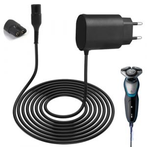 12V 0.4A Chargeur pour Rasoir Braun Série 9, 7, 6, 5, 4, 3, 2,1 - Remplacement Cordon d'Alimentation Adaptateur Compatible avec 3000s, 3040s, 340s, 390cc, 5190cc, 6620, 760cc, 790cc, 9090cc, 7020s (ShiHuLian, neuf)