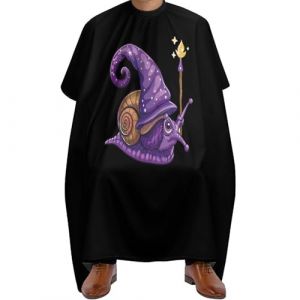 Portable Cape de Coupe de Cheveux, Escargot sorcier drôle, Tablier de Coiffure Unisexe Cape de Cheveux pour Adolescents Femmes Coiffeurs (dfshsxcvh, neuf)
