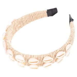 minkissy bandeau style vintage collegue collègue headband Bandeau de déguisement fashion Coquille bandeau vintage bandeaux pour femmes bandeau coquillage baroque Bandeau élégant Plastique (Prettbeauty, neuf)