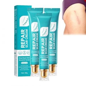 Crème anti-cicatrices pour hommes et femmes, crème réparatrice pour l'élimination des cicatrices cutanées, pommade cicatrisante pour la peau, gel lissant et raffermissant pour le visage et le corps, r (guangzhouliuqiyongshangmaoyouxiangongsi, neuf)