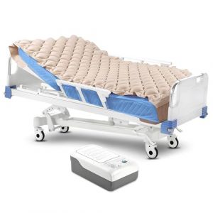 Matelas Anti-Escarres AITX avec Pompe Silencieuse, Prévention des Ulcères et Escarres, Matelas à Pression Alternée pour Personnes Âgées et Alitées - Adapté aux Lits d'Hôpital Standard (X-PURA, neuf)