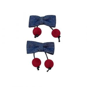 CHERRIES Decors Decors Bowknot Barrette N&oelig;ud Barrette Clip secondaire pour &eacute;coli&egrave;re Accessoires de coiffeur &eacute;lastique pour utilisation quotidienne Accessoires pour femmes (guangzhouzhifangkejiyouxiangongsi, neuf)