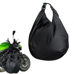 ZAHD Moto Oxford Tissu Sac Imperméable Portable Casque Double Usage Sac pour Casque de Moto Bagages Étanche Sac de Transport de Casque pour Conduire avec Une Moto pour Casque de Moto (Noir) (C-CD-ZFZ, neuf)