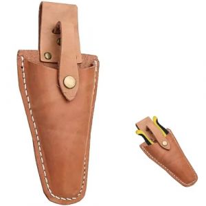 &Eacute;tui de S&eacute;cateur en Cuir - Gaine pour S&eacute;cateur &agrave; Main, Pince, Couteaux Pliants, Ciseaux de Jardin - Porte-Outil de Jardin (FeiXiehouse, neuf)