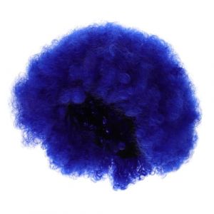 VERDANVERSE Postiche Bouclée Courte pour Homme Coiffure Africaine Costume Cosplay Confort Respirant Look Réaliste pour Halloween et (SLILi, neuf)