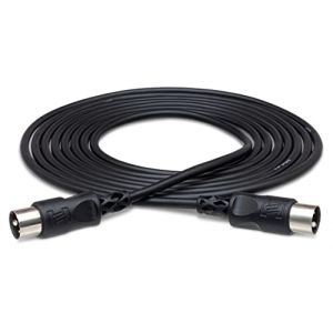 Hosa MID-301BK Câble MIDI Noir (MusicScout, neuf)