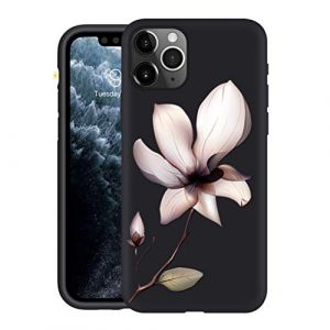 Yoedge Coque pour Huawei P Smart 2020 4G Etui en Silicone Noir avec Motif Dessin Housse de Protection Antichoc TPU Mat Ultra Fine Souple Case Cover pour Huawei P Smart 2020 6,21", Feuille de Lotus (Herr Dietmar, neuf)