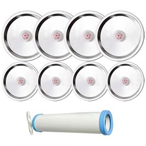 Bocaux sous vide – Scellant sous vide pour bocaux | Scellant sous vide avec manuel (français non garanti) | Kit de joint de protection portable pour bocal alimentaire à large ouverture et bouche (niexuy, neuf)