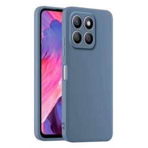 HULLIN Coque de T&eacute;l&eacute;phone en Silicone Color&eacute;e, Adapt&eacute;e &agrave; Honor 200 Smart/Honor X7C (6.8") - Gris Lavande (HULLIN, neuf)