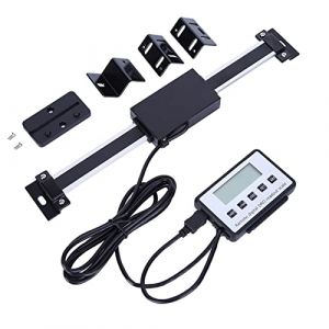 Akozon DRO Échelle 0-200mm Linéaire Numérique Multifonctionnelle/Outil de Mesure Règle D'affichage/Pieds à Coulisse Numériques pour Fraiseuses Tours (Miyinla519, neuf)