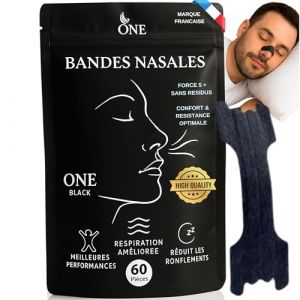 60 Bandelettes Nasales | Ecarteur Nasal | Dispositifs Anti Ronflement Efficace Puissant | Nasal strips | Dilatateur Nasal | Bande Nasale CONFORT et RESISTANCE OPTIMALE FORCE 5 +++++ Taille Large (LOGIPRO.FRANCE, neuf)